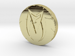 Zed Coin in 18K Gold Plated