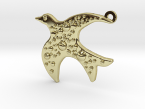 Fly Pendant in 18K Gold Plated