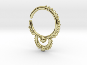 Ear/Nose Hoop in 18K Gold Plated