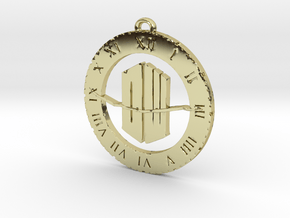 Doctor Who - Pendant in 18K Gold Plated