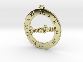 Geronimo - Pendant in 18K Gold Plated