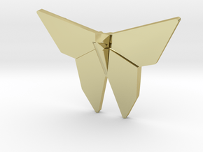 Origami Butterfly Pendant in 18K Gold Plated