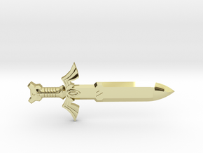 Toon Master Sword in 18K Gold Plated