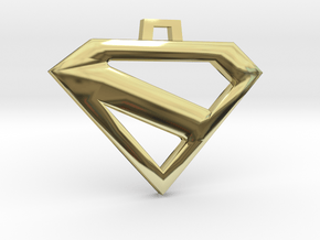 Superman Kingdom Come keychain/pendant in 18K Gold Plated