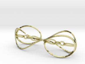 Hypaerial Earrings in 18K Gold Plated