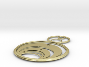 Crop Circle Inspired 1a in 18K Gold Plated