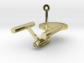 Starship 1.5" in 18K Gold Plated