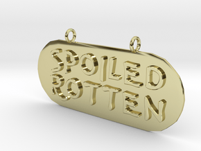 Spoiledpend-MM-02 in 18K Gold Plated