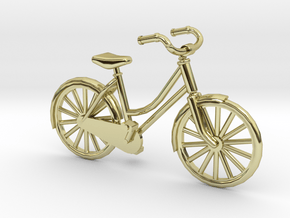 1:48 Vintage Bicycle in 18K Gold Plated