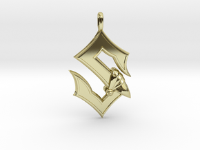 Sabaton Pendant in 18K Gold Plated