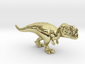 Ceratosaurus Chubbie Krentz in 18K Gold Plated
