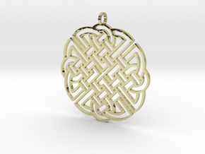 Celtic Pendant in 18K Gold Plated