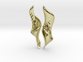 March Earrings Pair. in 18K Gold Plated