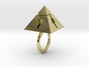 Pyramids Core in 18K Gold Plated