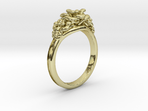 Rose Ring in 18K Gold Plated