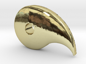 Magatama  in 18K Gold Plated