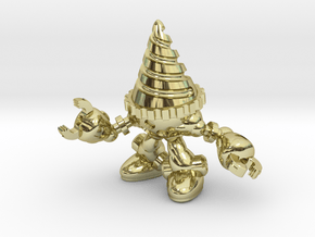 Drill-bot in 18K Gold Plated