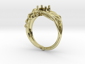Duality Ring in 18K Gold Plated