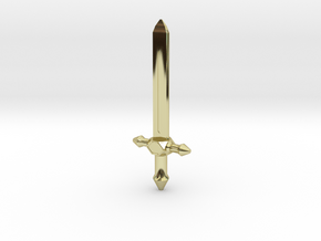 Minifig Broadsword - Dayo Empire in 18K Gold Plated