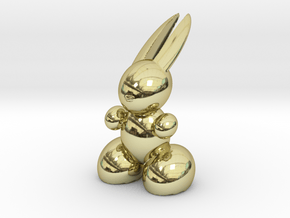 Rabbit Robot in 18K Gold Plated