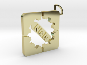 Keychain for Niels in 18K Gold Plated