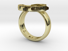 Ahoy Ring (various sizes) in 18K Gold Plated