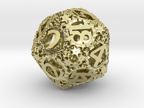Static Gear (D20) in 18K Gold Plated