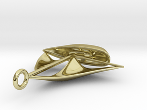 Sailboat pendant in 18K Gold Plated