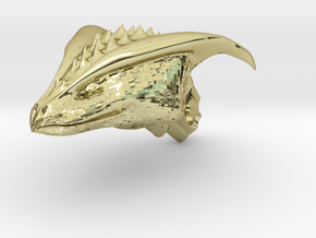 Dragon Head pendant in 18K Gold Plated