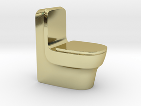 Toilet in 18K Gold Plated