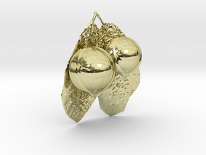 Guarana Fruit in 18K Gold Plated