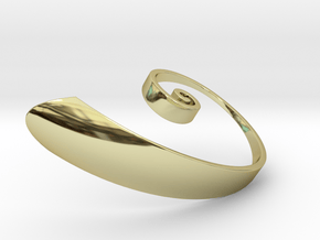 Spiral-Phi in 18K Gold Plated