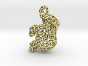Elephant Pendant in 18K Gold Plated