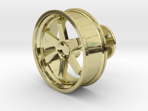 TE37 Wheel Cufflink in 18K Gold Plated