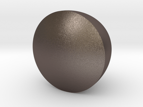 Solid Of Constant Width in Polished Bronzed Silver Steel