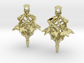 Surreal Lantern Earrings - Standard Pair in 18K Gold Plated
