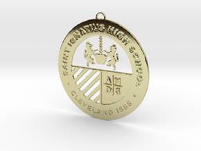 Saint Ignatius Logo Ornament 2014 in 18K Gold Plated
