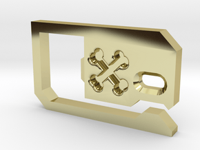 Belt Loop Key Hook Bottle Opener in 18K Gold Plated