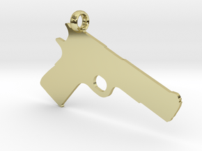 1911 charm in 18K Gold Plated