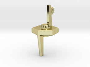 Ressikan Probe Pendant in 18K Gold Plated