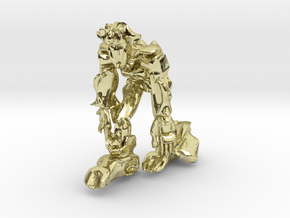 Scar Ape like Robot in 18K Gold Plated