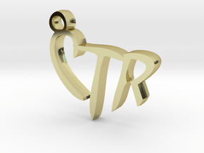 CTR Pendant in 18K Gold Plated