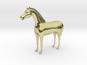 horse in 18K Gold Plated