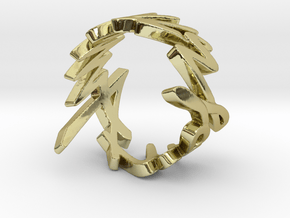Amour Fou Ring (Various Sizes) in 18K Gold Plated