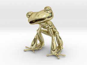 Frog 3,8 cms in 18K Gold Plated