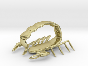 scorpion sml sting pendant in 18K Gold Plated