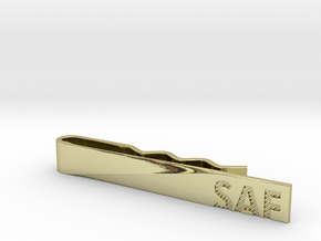 "SAF" Tie Bar in 18K Gold Plated
