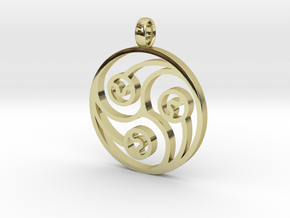 Trinity Pendant in 18K Gold Plated