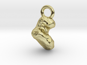 Comet 67P Keychain / Charm / Pendant in 18K Gold Plated