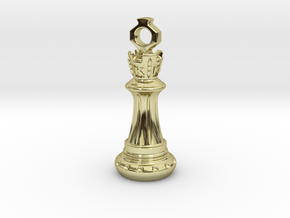 Chess King Pendant in 18K Gold Plated